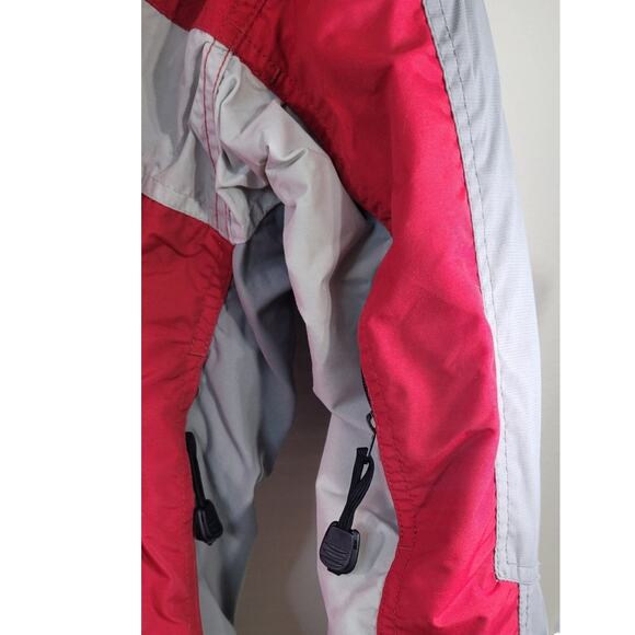 Columbia Coat Womens Size Medium Interchange Core Ski Winter Warm Heavy Red Coat - Picture 9 of 11